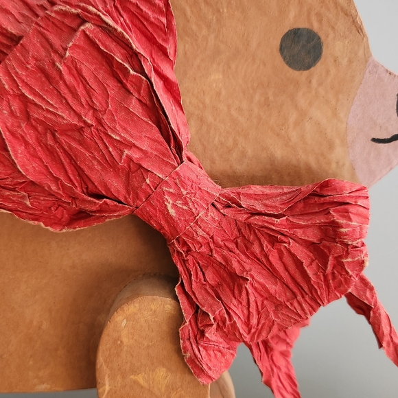 Vintage Teddy Bear Pull Along - Picture 12 of 15